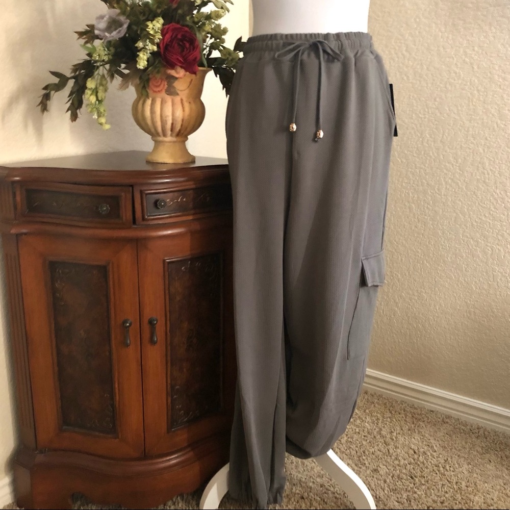 Ana & Rose Dressy Cargo Joggers